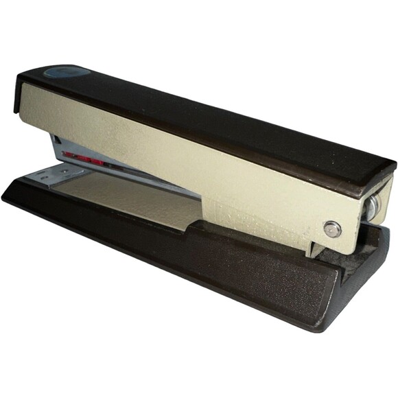 Vintage Bostitch Model B III 3 Stapler Made in USA (Brown) Office Work W Staples - Picture 4 of 13